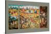 The Garden of Earthly Delights-Hieronymus Bosch-Stretched Canvas