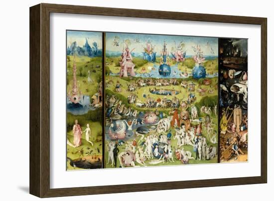 The Garden of Earthly Delights-Hieronymus Bosch-Framed Giclee Print