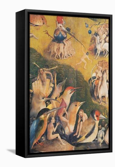 The Garden of Earthly Delights-Hieronymus Bosch-Framed Stretched Canvas