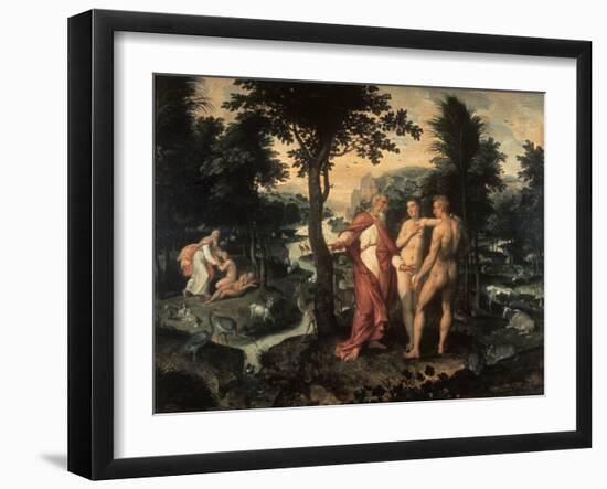 The Garden of Eden, C1580-Jacob de Backer-Framed Giclee Print