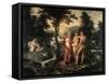 The Garden of Eden, C1580-Jacob de Backer-Framed Stretched Canvas