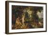 The Garden of Eden with the Fall of Man, about 1616-Peter Paul Rubens-Framed Giclee Print