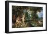 The Garden of Eden with the Fall of Man, c.1615-Peter Paul Rubens-Framed Premium Giclee Print