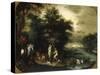 The Garden of Eden-Jan Breugel the Elder-Stretched Canvas