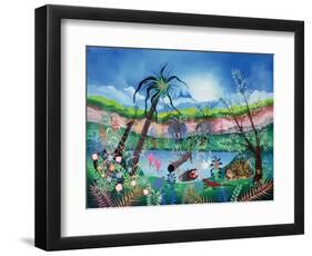 The Garden of Eden-Herbert Hofer-Framed Premium Giclee Print