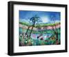 The Garden of Eden-Herbert Hofer-Framed Giclee Print