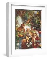 The Garden of Eden-John Millar Watt-Framed Giclee Print