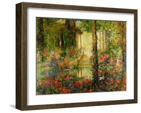 The Garden of Enchantment - Stage Set for 'Parsifal', 1914-Thomas Edwin Mostyn-Framed Giclee Print