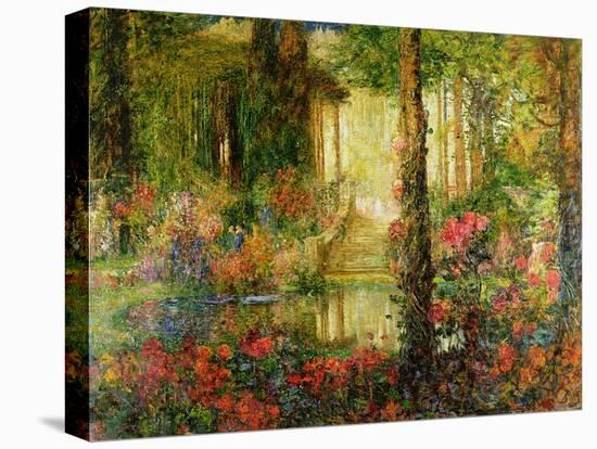 The Garden of Enchantment - Stage Set for 'Parsifal', 1914-Thomas Edwin Mostyn-Stretched Canvas