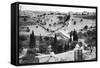 The Garden of Gethsemane and the Holy City of Jerusalem, 1926-null-Framed Stretched Canvas
