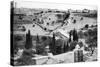 The Garden of Gethsemane and the Holy City of Jerusalem, 1926-null-Stretched Canvas