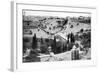 The Garden of Gethsemane and the Holy City of Jerusalem, 1926-null-Framed Giclee Print