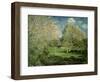 The Garden of Hoschede Family, 1881-Alfred Sisley-Framed Giclee Print
