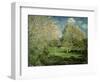 The Garden of Hoschede Family, 1881-Alfred Sisley-Framed Giclee Print