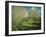 The Garden of Hoschede Family, 1881-Alfred Sisley-Framed Giclee Print