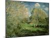 The Garden of Hoschede Family, 1881-Alfred Sisley-Mounted Giclee Print