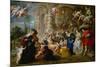 The Garden of Love, 1633-1634-Peter Paul Rubens-Mounted Giclee Print