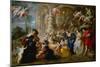 The Garden of Love, 1633-1634-Peter Paul Rubens-Mounted Giclee Print