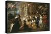 The Garden of Love 1633 198X173Cm-Peter Paul Rubens-Stretched Canvas