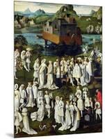 The Garden of Love at the Court of Philip the Good, in the Gardens of the Chateau De Hesdin in 1431-null-Mounted Giclee Print