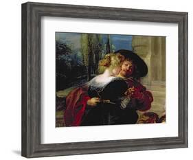 The Garden of Love, c.1630-32-Peter Paul Rubens-Framed Giclee Print