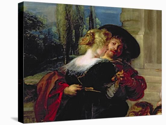 The Garden of Love, c.1630-32-Peter Paul Rubens-Stretched Canvas