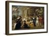 The Garden of Love, C. 1633-Peter Paul Rubens-Framed Giclee Print