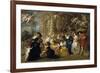 The Garden of Love, C. 1633-Peter Paul Rubens-Framed Giclee Print