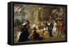 The Garden of Love, C. 1633-Peter Paul Rubens-Framed Stretched Canvas