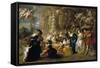 The Garden of Love, C. 1633-Peter Paul Rubens-Framed Stretched Canvas