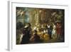 The Garden of Love-Peter Paul Rubens-Framed Art Print