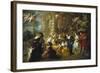 The Garden of Love-Peter Paul Rubens-Framed Art Print