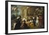 The Garden of Love-Peter Paul Rubens-Framed Art Print