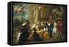 The Garden of Love-Peter Paul Rubens-Framed Stretched Canvas