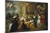 The Garden of Love-Peter Paul Rubens-Mounted Art Print