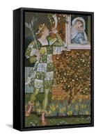 The Garden of Love-Walter Crane-Framed Stretched Canvas