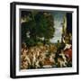 The Garden of Loves, a Theme by Philostrates, Painted Around 1518-Titian (Tiziano Vecelli)-Framed Giclee Print