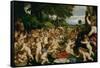 The Garden of Loves, Detail, 1518-Titian (Tiziano Vecelli)-Framed Stretched Canvas