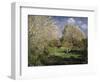 The Garden of Monsieur Hoschedé in Montgeron, 1881-Alfred Sisley-Framed Giclee Print