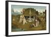 The Garden of Paradise, 1510-20-Hieronymus Bosch-Framed Giclee Print