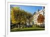 The Garden of Place Rene Viviani in Autumn-Massimo Borchi-Framed Photographic Print