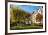 The Garden of Place Rene Viviani in Autumn-Massimo Borchi-Framed Photographic Print