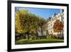 The Garden of Place Rene Viviani in Autumn-Massimo Borchi-Framed Photographic Print