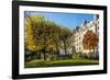 The Garden of Place Rene Viviani in Autumn-Massimo Borchi-Framed Photographic Print