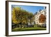 The Garden of Place Rene Viviani in Autumn-Massimo Borchi-Framed Photographic Print