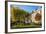 The Garden of Place Rene Viviani in Autumn-Massimo Borchi-Framed Photographic Print