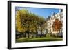 The Garden of Place Rene Viviani in Autumn-Massimo Borchi-Framed Photographic Print