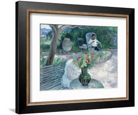 The Garden of Pradet, C.1923-Henri Lebasque-Framed Giclee Print