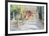 The Garden of Saint Anne?S Church, Jerusalem, 2019 (W/C on Paper)-Lucy Willis-Framed Giclee Print