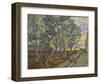 The Garden of Saint Paul’s Hospital, 1889-Vincent van Gogh-Framed Giclee Print